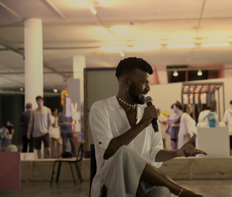 Will Lima na conversa pública da 36ª Bienal de São Paulo