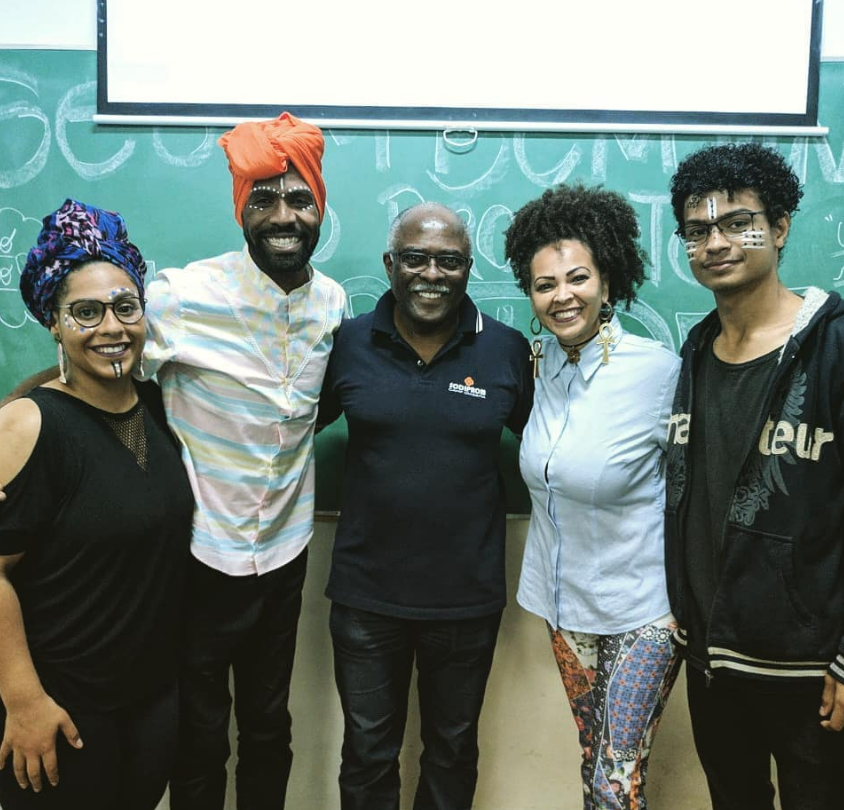 Equipe da formação artístico-cultural em Diadema
